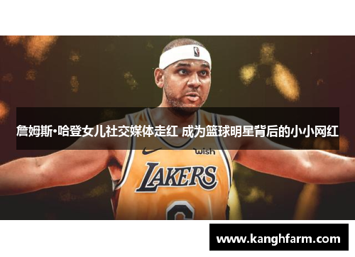 詹姆斯·哈登女儿社交媒体走红 成为篮球明星背后的小小网红